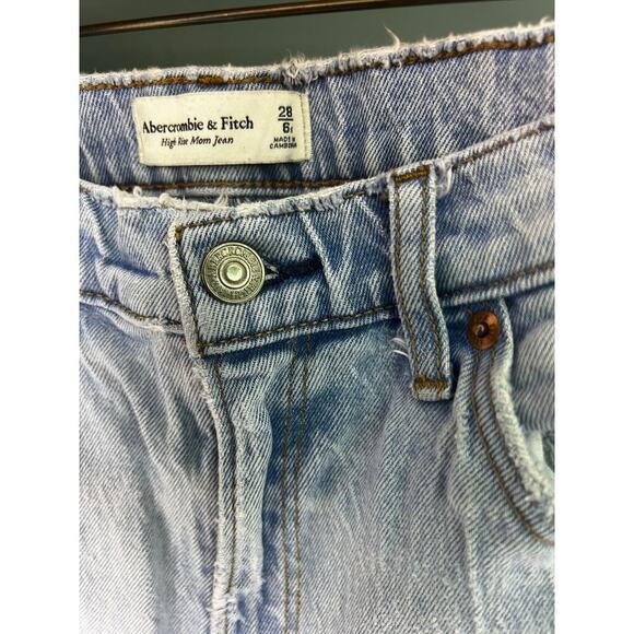 abercrombie and fitch high rise mom jeans Size 6 - Picture 4 of 6